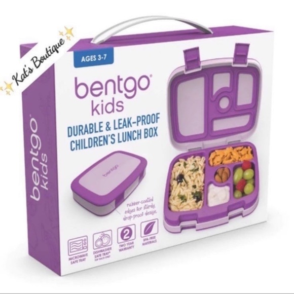 Bentgo Kids Durable & Leak-Proof Lunch Box In Purple - Picture 1 of 12